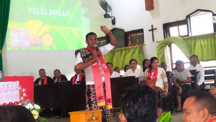 Yupiter Loinati Pamit dari Majelis GMIT Pengharapan Dendeng, Siap Berjuang di Pileg Kabupaten Kupang