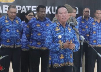 Bupati Kupang Tegaskan Disiplin dan Laporan pada Apel Kesadaran