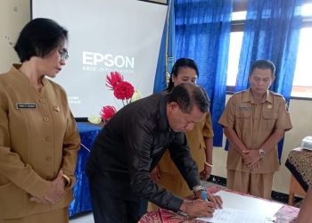 Pesan Kadis Pendidikan Kabupaten Kupang kepada Kepala Sekolah Baru