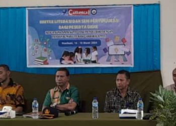 Tingkatkan Mutu Pendidikan, SMPK Santo Yoseph Noelbaki Gelar Bimtek Literasi dan Seni Pertunjukan