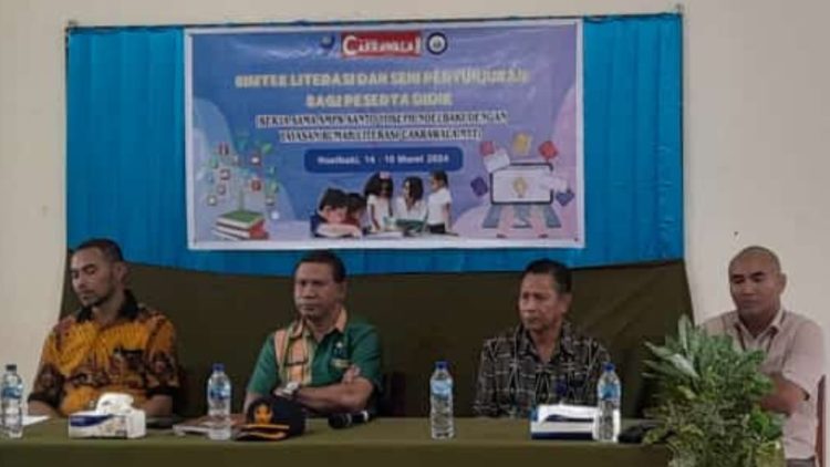 Tingkatkan Mutu Pendidikan, SMPK Santo Yoseph Noelbaki Gelar Bimtek Literasi dan Seni Pertunjukan