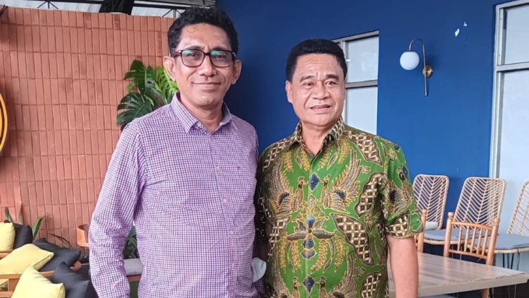 Frans Aba Bertemu Ketua Hanura NTT, Refafi Gah