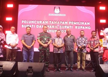 Bupati Kupang Hadiri Peluncuran Tahapan Pemilu Bupati dan Wakil Bupati Kupang 2024