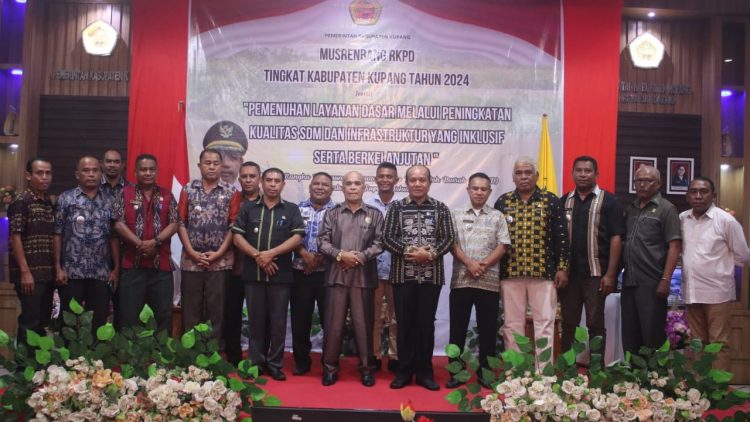Musrenbang RKPD Kupang 2024 Fokus pada Pemenuhan Layanan Dasar dan Infrastruktur