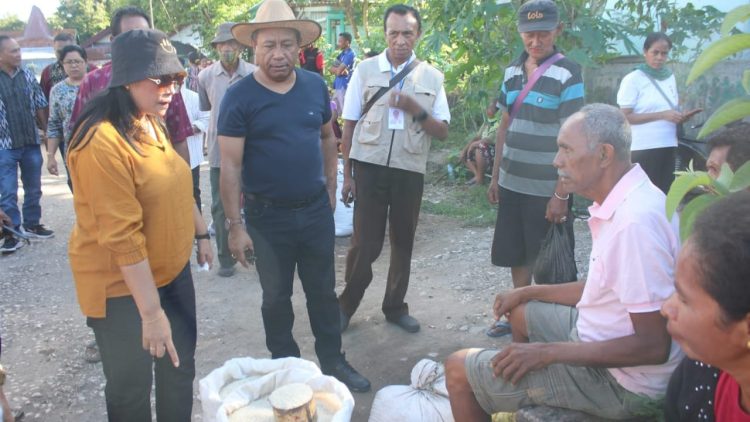 Alexon Lumba Tinjau Pasar Lili, Pantau Harga dan Antisipasi Inflasi