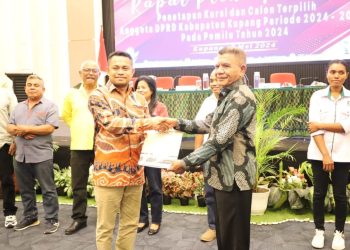 KPU Kabupaten Kupang Gelar Rapat Pleno Penetapan Calon Terpilih Anggota DPRD
