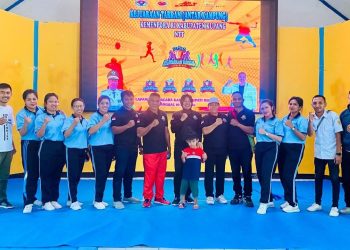 Dinkes Kupang Juara I Senam Kejuaraan Tarkam 2024