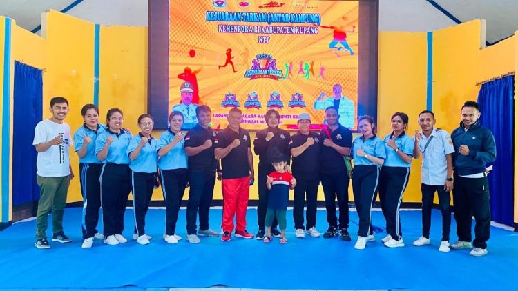 Dinkes Kupang Juara I Senam Kejuaraan Tarkam 2024