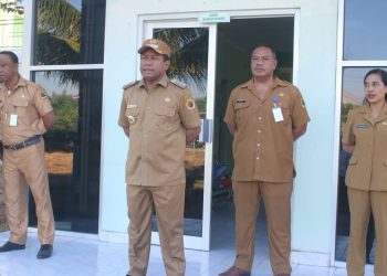 Pj Bupati Kupang Berkantor di RSUD Naibonat, Pantau Langsung Kinerja Pegawai