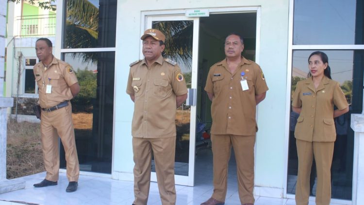 Pj Bupati Kupang Berkantor di RSUD Naibonat, Pantau Langsung Kinerja Pegawai
