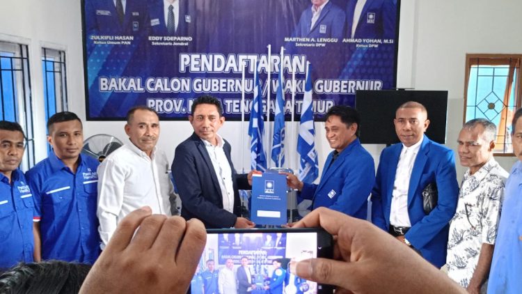 Dapat Rekomendasi PAN, Langkah Frans Aba Menuju Pilgub NTT Kian Terbuka