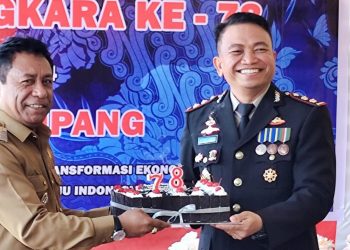 Hari Bhayangkara ke-78: Polres Kupang Siap Kawal Indonesia Emas 2045