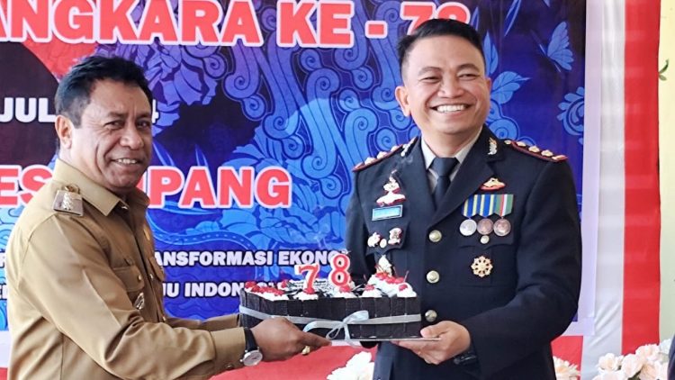 Hari Bhayangkara ke-78: Polres Kupang Siap Kawal Indonesia Emas 2045