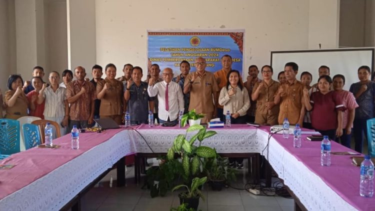 Dinas PMD Gelar Pelatihan Peningkatan Kapasitas Pengelolaan BUMDes