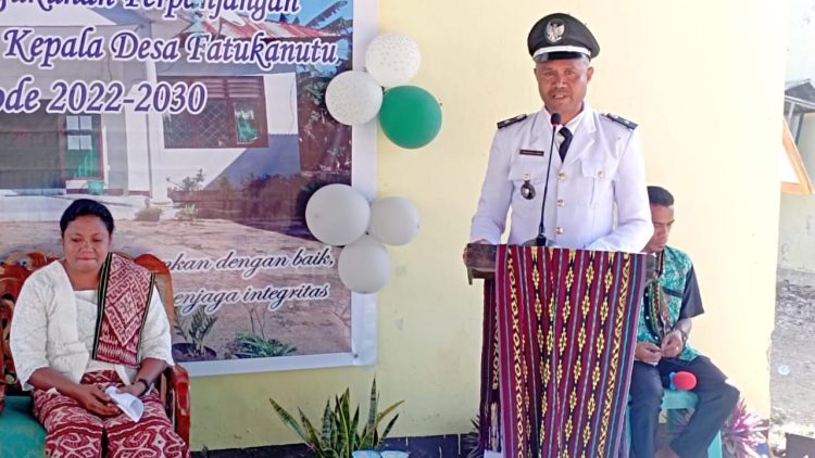 Kades Fatukanutu Ajak Warga Berkolaborasi Pasca Perpanjangan Masa Jabatan