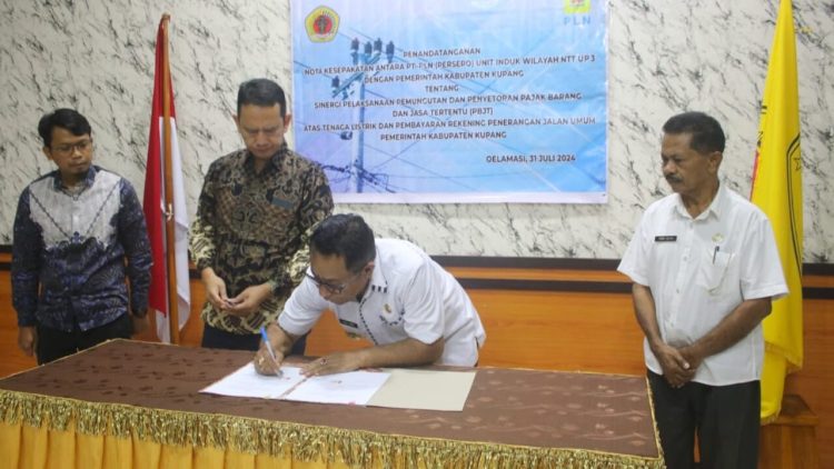Pemkab Kupang dan PLN Jalin Kemitraan Tingkatkan Pelayanan Publik