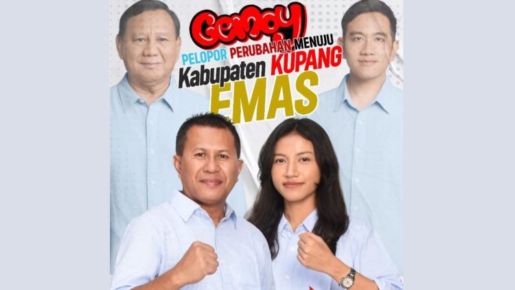 Duet ‘Gemoy’ Yosef Lede-Arum Titu Eki: Energi Muda untuk Kabupaten Kupang yang Lebih Baik