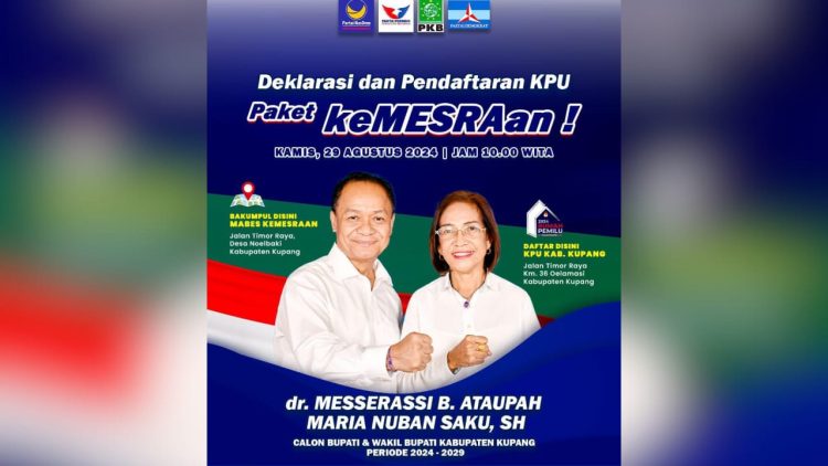 Ribuan Pendukung Siap Kawal Pendaftaran Paket Kemesraan ke KPU Besok