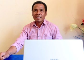 Dua Bulan Menjabat, Oning Fredi Taniu Genjot Mutu Pendidikan di SMPN 1 Kupang Tengah