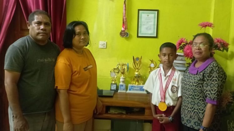 Anjelus Nitti Kembali Raih Medali Emas Lomba Tingkat Nasional