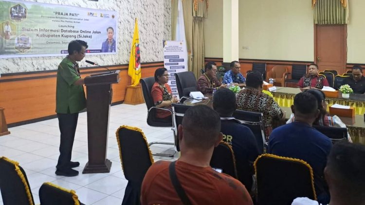 Dinas PUPR Kabupaten Kupang Luncurkan “Pos Pantau Action”, Program Inovasi Percepatan Rehabilitasi Jalan