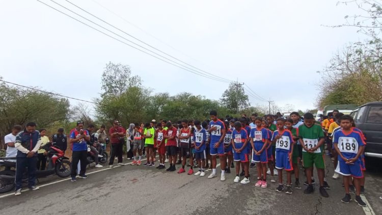 208 Peserta Meriahkan Lomba Lari 10 KM SMP se-Kabupaten Kupang 2024