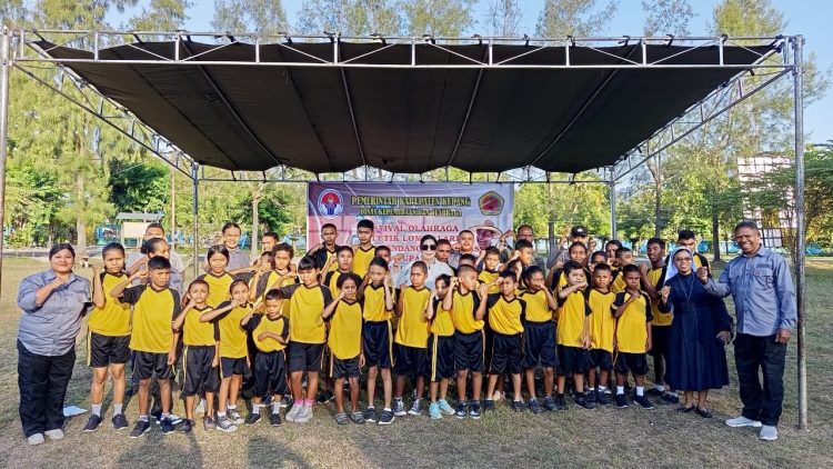 35 Siswa SLB di Kabupaten Kupang Ikuti Lomba Lari 100 Meter