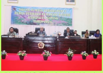 PEMBUKAAN SIDANG IV MASA PERSIDANGAN I DPRD KABUPATEN KUPANG