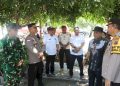 Kapolres Kupang Pantau Jalannya Pemungutan Suara di TPS 1 Kelurahan Merdeka