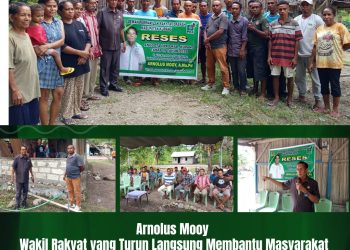 Arnolus Mooy: Wakil Rakyat yang Turun Langsung Membantu Masyarakat