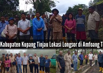 DPRD Kabupaten Kupang Melihat Lokasi Longsor di Amfoang Tengah