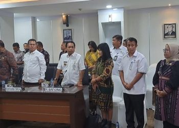 PJ. BUPATI KUPANG DAN BUPATI KUPANG PERIODE 2025-2030 IKUTI RAPAT BERSAMA MENTERI PERTANIAN SUKSESKAN SWASEMBADA PANGAN