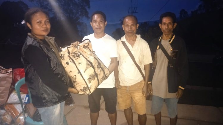Abi Yerusa Sobeukum, DPRD Kabupaten Kupang Peduli Korban Bencana Longsor di Bitobe, Amfoang Tengah