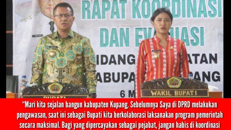 Bupati dan Wakil Bupati Kupang Ajak Nakes Tingkatkan Layanan Kesehatan