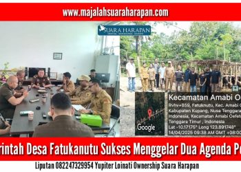 Pemerintah Desa Fatukanutu Sukses Menggelar Dua Agenda Penting