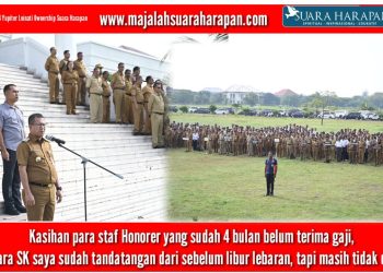 Bupati Kupang Kasihan Staff Honorer Empat Bulan Belum Terima Gaji, SK Telah ada Sebelum Libur Lebaran, Tetapi Tidak Diproses