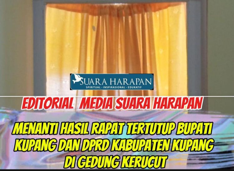 Menanti Hasil Rapat Tertutup Bupati Kupang dan DPRD Kabupaten Kupang di Gedung Kerucut