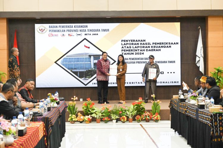 PEMKAB KUPANG KEMBALI MERAIH OPINI WTP ATAS LAPORAN KEUANGAN PEMERINTAH DAERAH TAHUN 2024