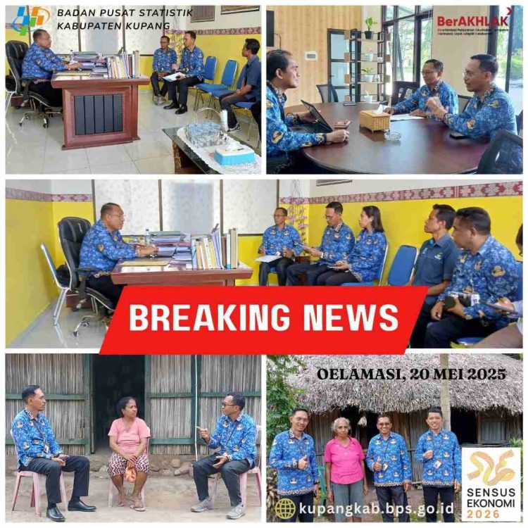 BPS Kabupaten Kupang Melakukan Verifikasi dan Validasi Data Calon Siswa Program Sekolah Rakyat