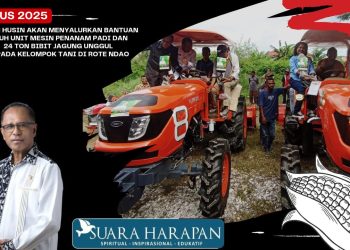 Agustus 2025, Usman Husin akan Menyalurkan Bantuan Tujuh Unit Mesin Penanam Padi dan 24 Ton Bibit Jagung Unggul kepada kelompok Tani di Rote Ndao