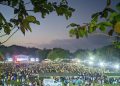 Ribuan Umat Mengikuti Ibadah KKR di Lapangan Utama Desa Tunbaun
