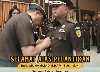 Selamat kepada Bapak Muhamad Ilham atas pelantikannya sebagai Asisten Intelijen Kejaksaan Tinggi Sulawesi!