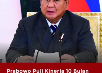 Presiden RI Prabowo Subianto Apresiasi tinggi Jajaran Kabinet Merah Putih