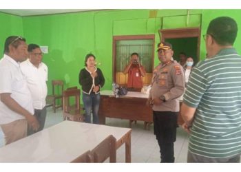 Kapolres Kupang Pantau Penanganan Dugaan Keracunan Makanan di SMK PP Negeri Kupang