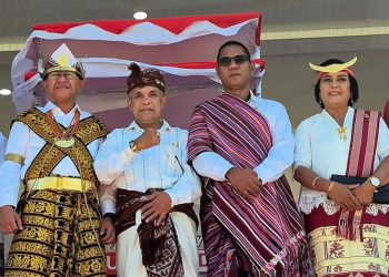 PIMPIN UPACARA HUT KE 80 REPUBLIK INDONESIA, BUPATI KUPANG YOSEF LEDE AJAK MASYARAKAT WUJUDKAN TEKAD MENUJU KABUPATEN KUPANG EMAS