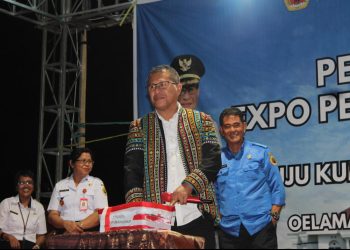 Penutupan Expo Pembangunan dan UMKM Kabupaten Kupang Tahun 2025 berlangsung Meriah di kompleks Perkantoran Civic Center