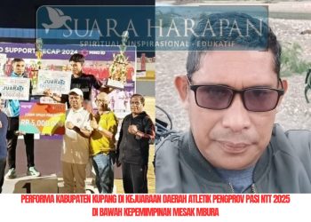 Performa Gemilang Kabupaten Kupang di Kejuaraan Daerah Atletik Pengprov PASI NTT 2025 di bawah Kepemimpinan Mesak Mbura