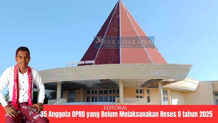 35 Anggota DPRD yang Belum Melaksanakan Reses II Tahun 2025