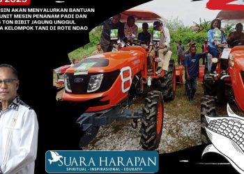 Usman Husin Dijadwalkan Menyerahkan Bantuan Kepada 41 Kelompok Tani di Amarasi Timur