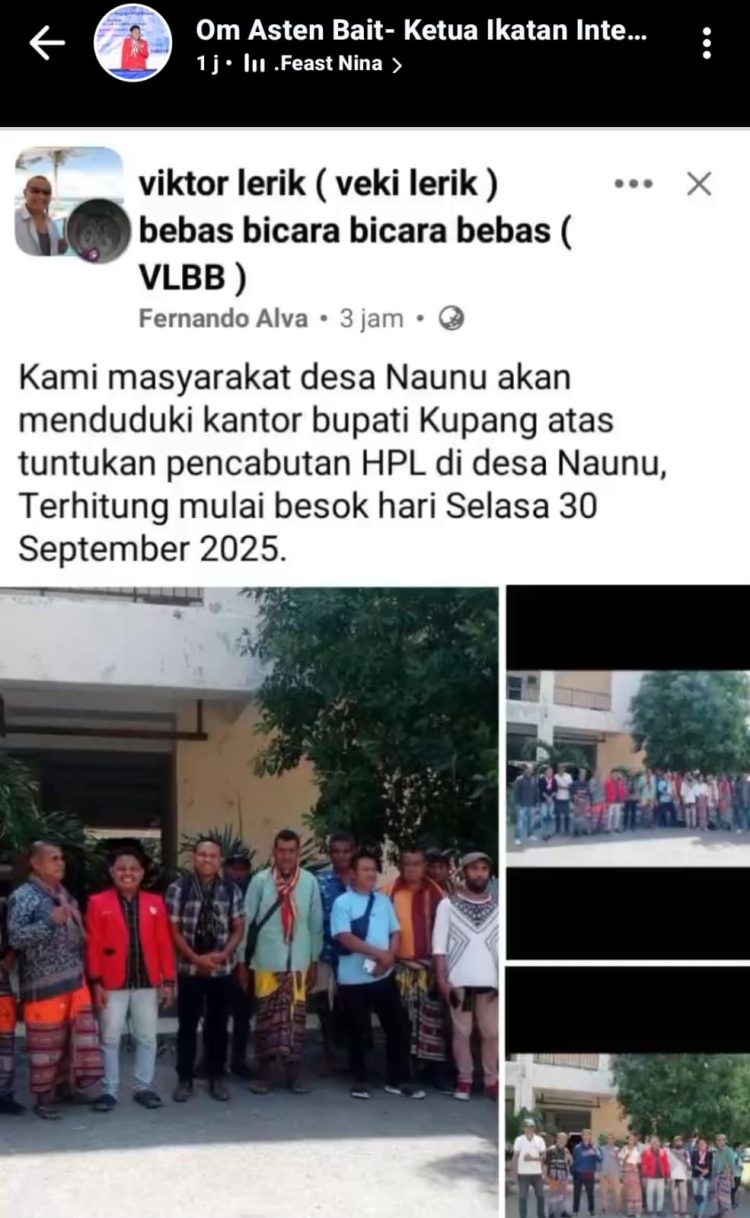 Breaking News! Akhir  September 500 Masyarakat Desa Naunu Berencana Menggelar Aksi Protes di Kantor Bupati